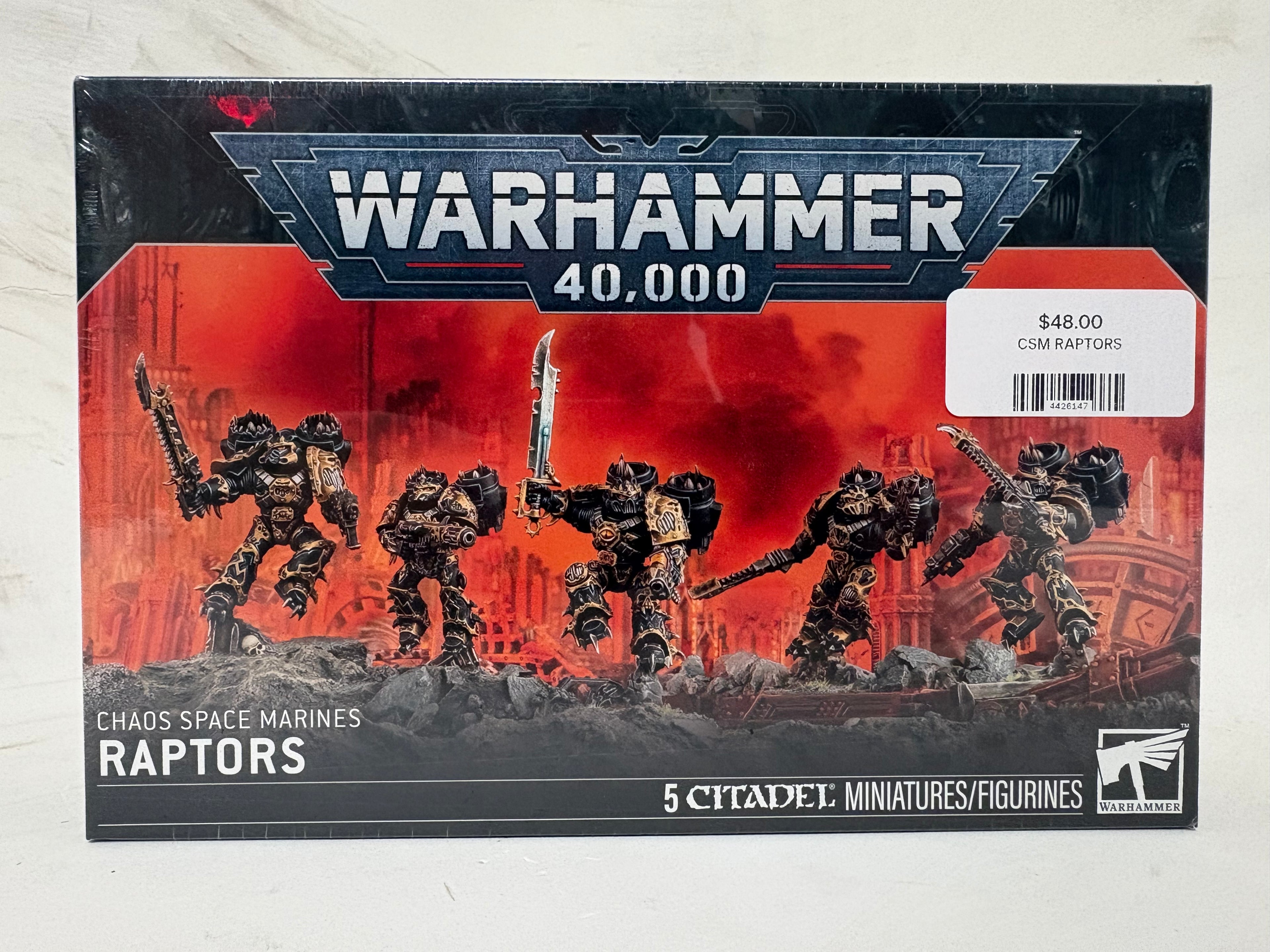 CHAOS SPACE MARINES RAPTORS