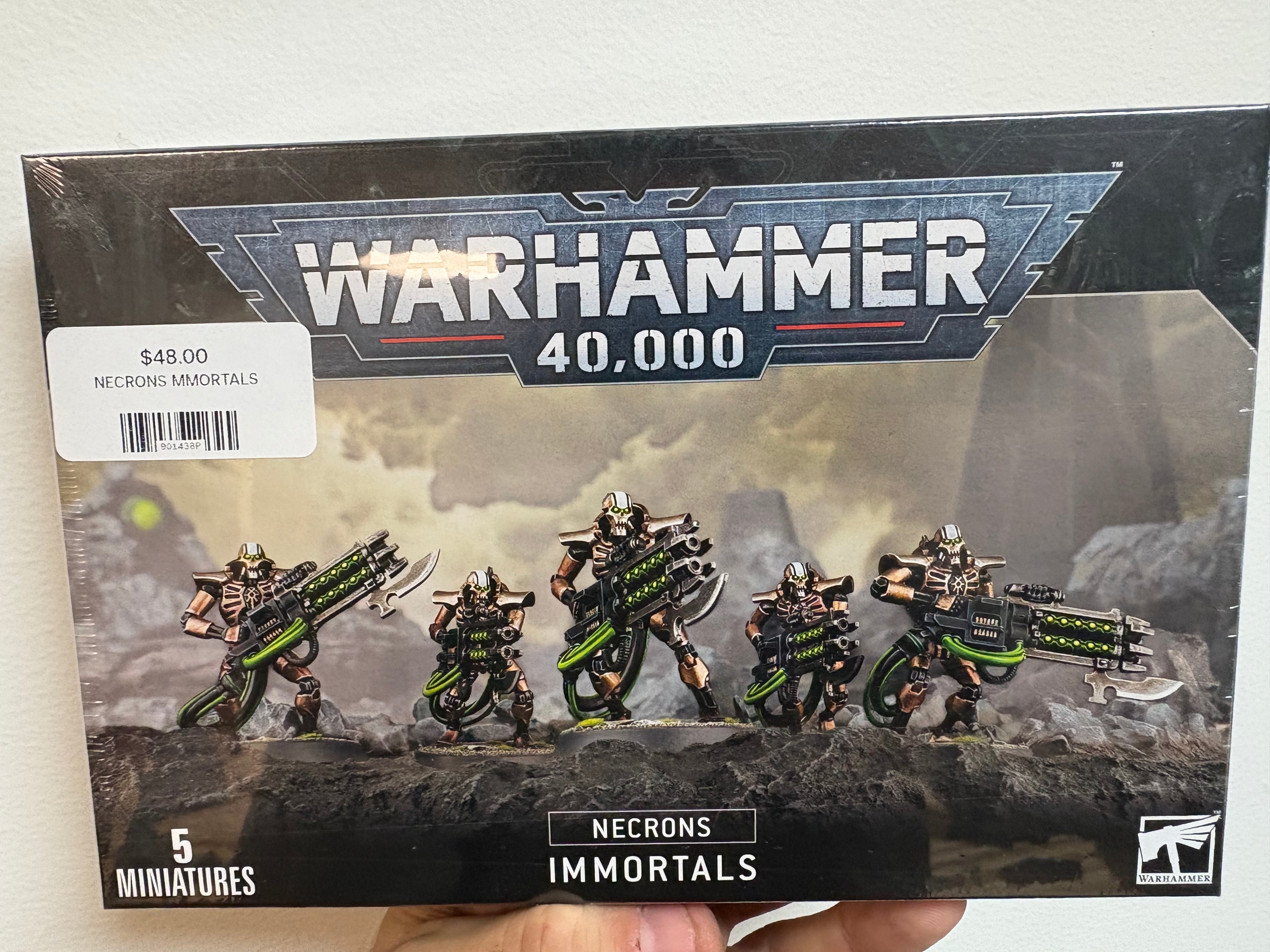 WARHAMMER 40K NECRONS IMMORTALS