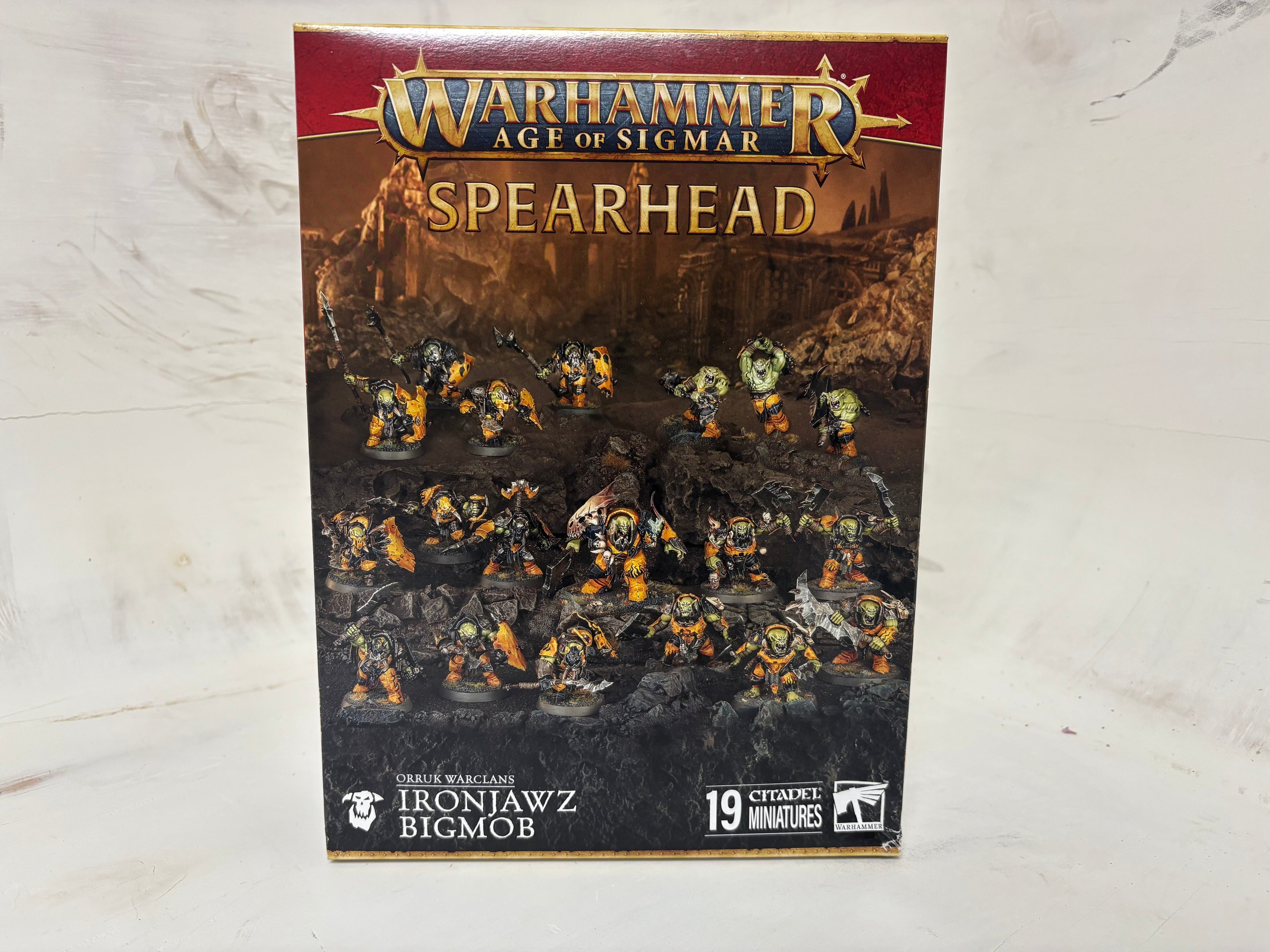 SPEARHEAD ORRUCK WARCLANS IRONJAWZ BIGMOB