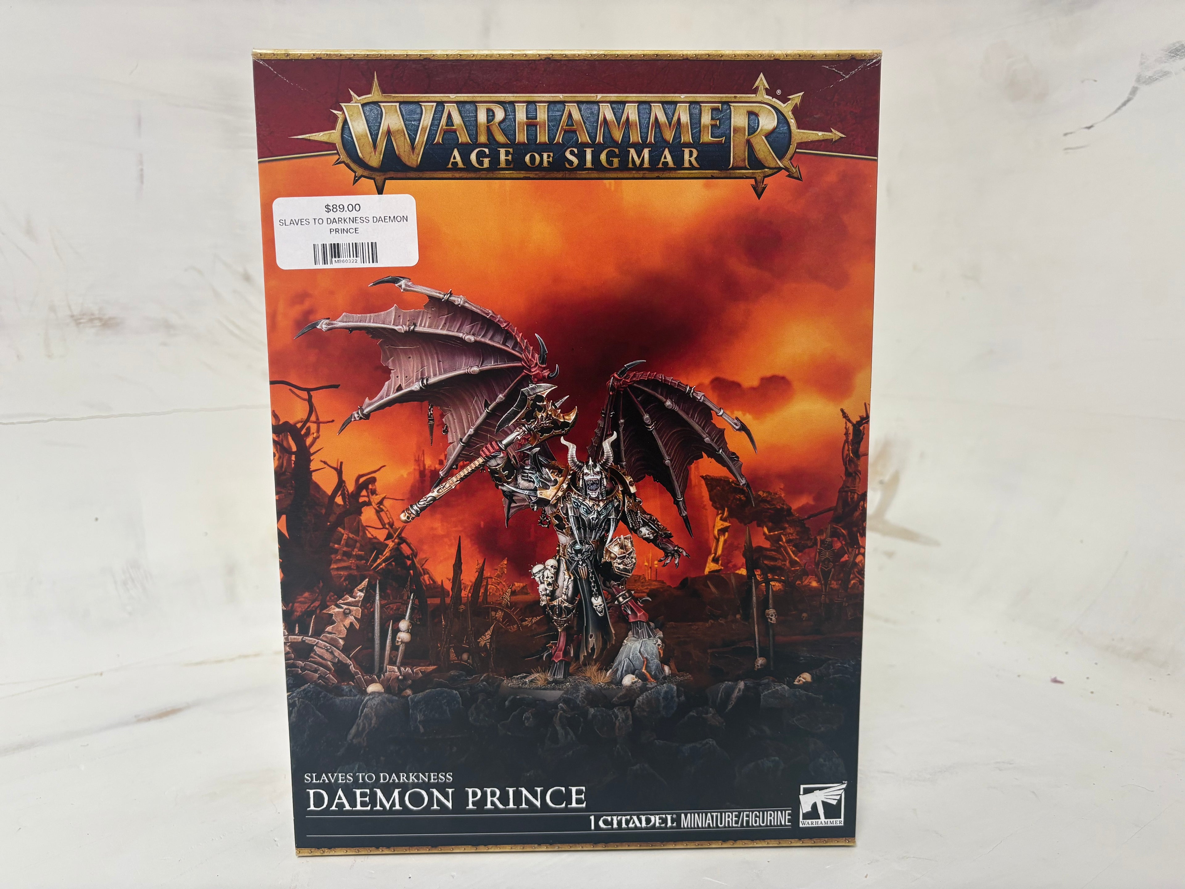 SLAVES TO DARKNESS DAEMON PRINCE