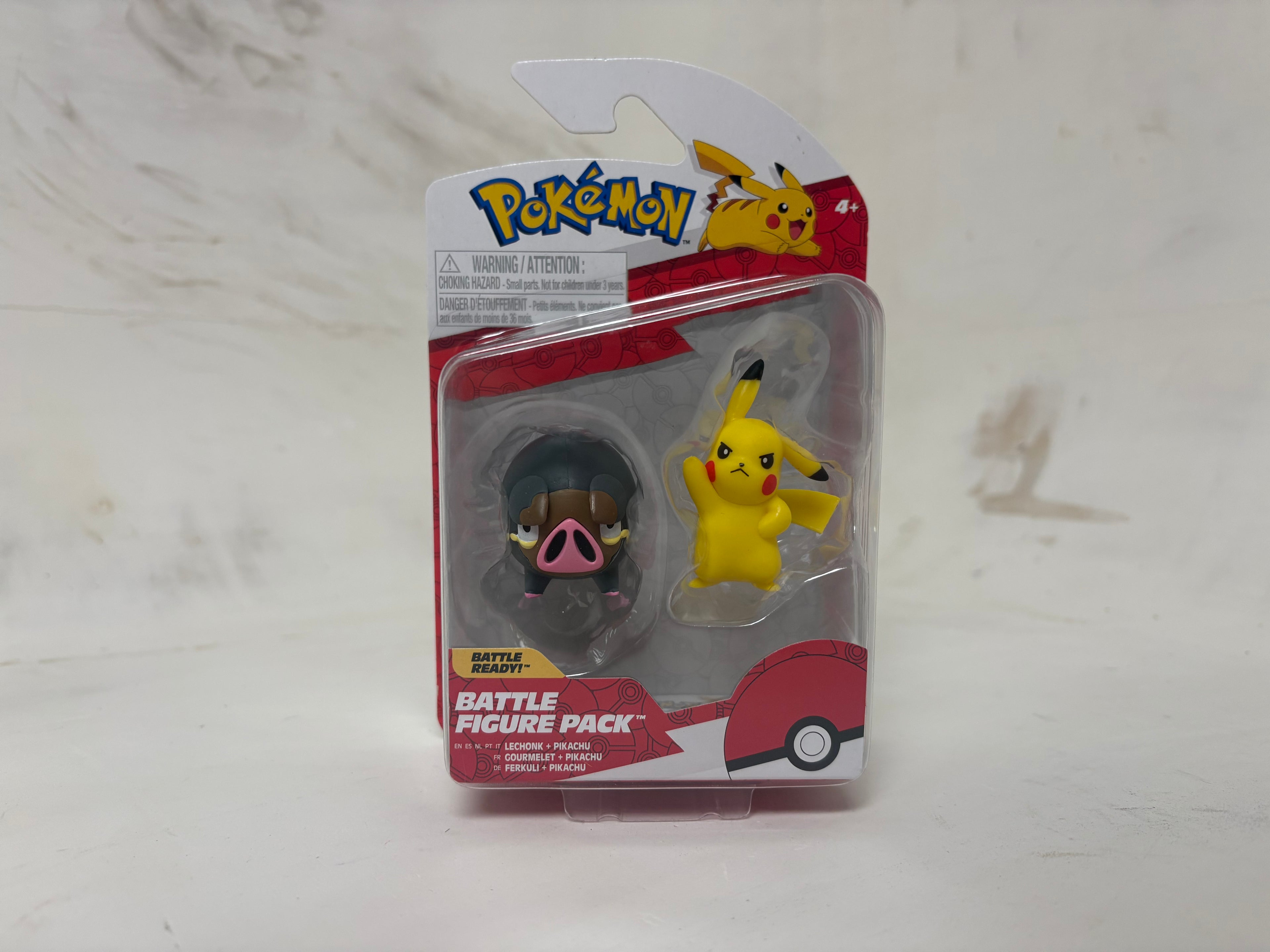 LECHONK & PIKACHU BATTLE FIGURE PACK