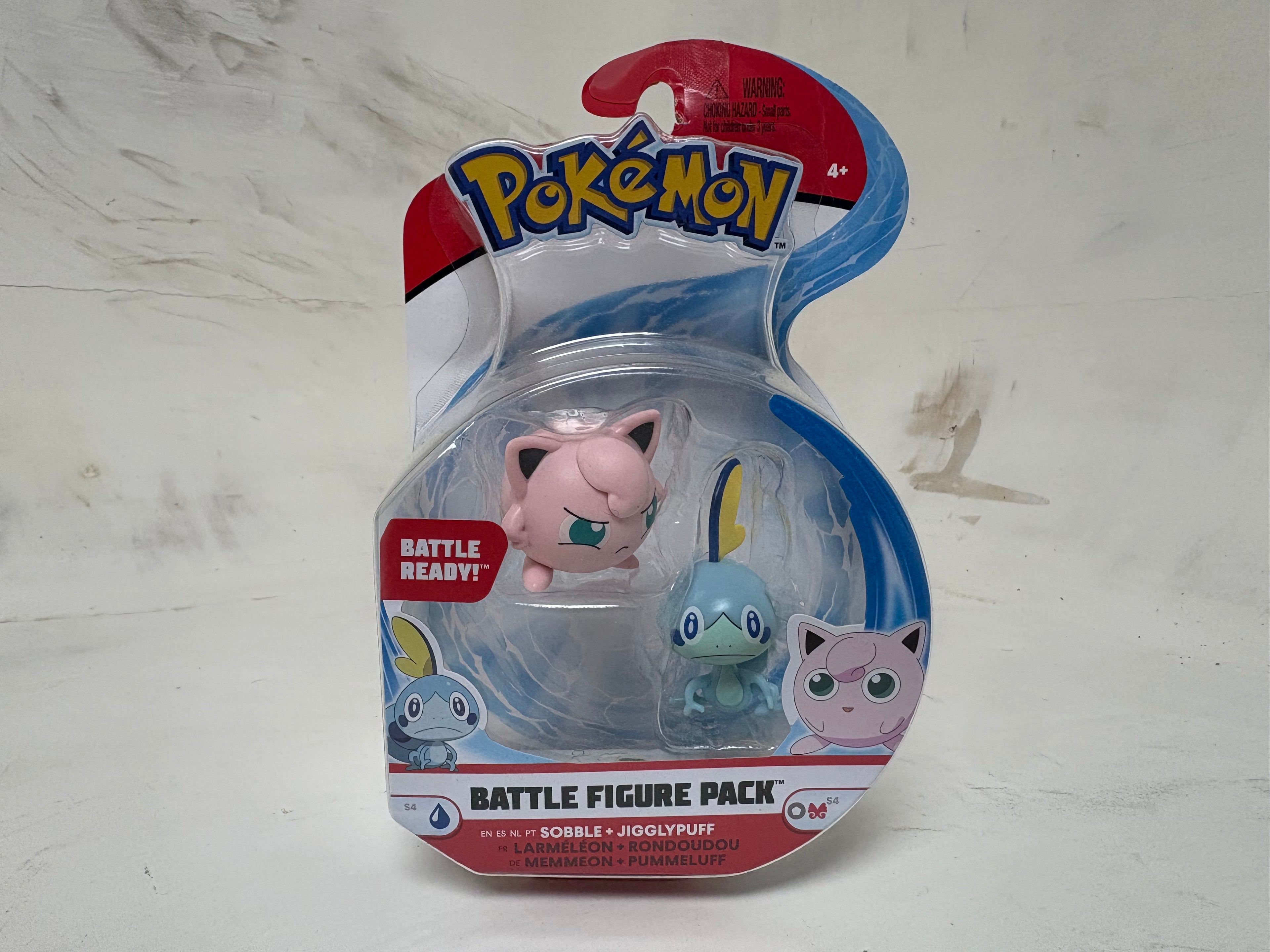 SOBBLE & JIGGLYPUFF BATTLE FIGURE PACK